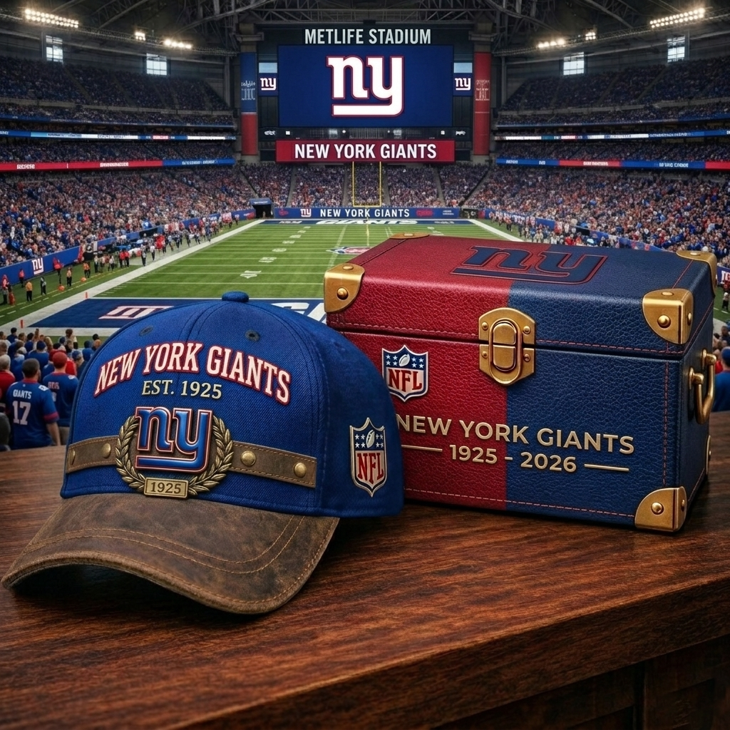 Premium NFL NYG Legacy Heritage Cap V16 NMD CTKT