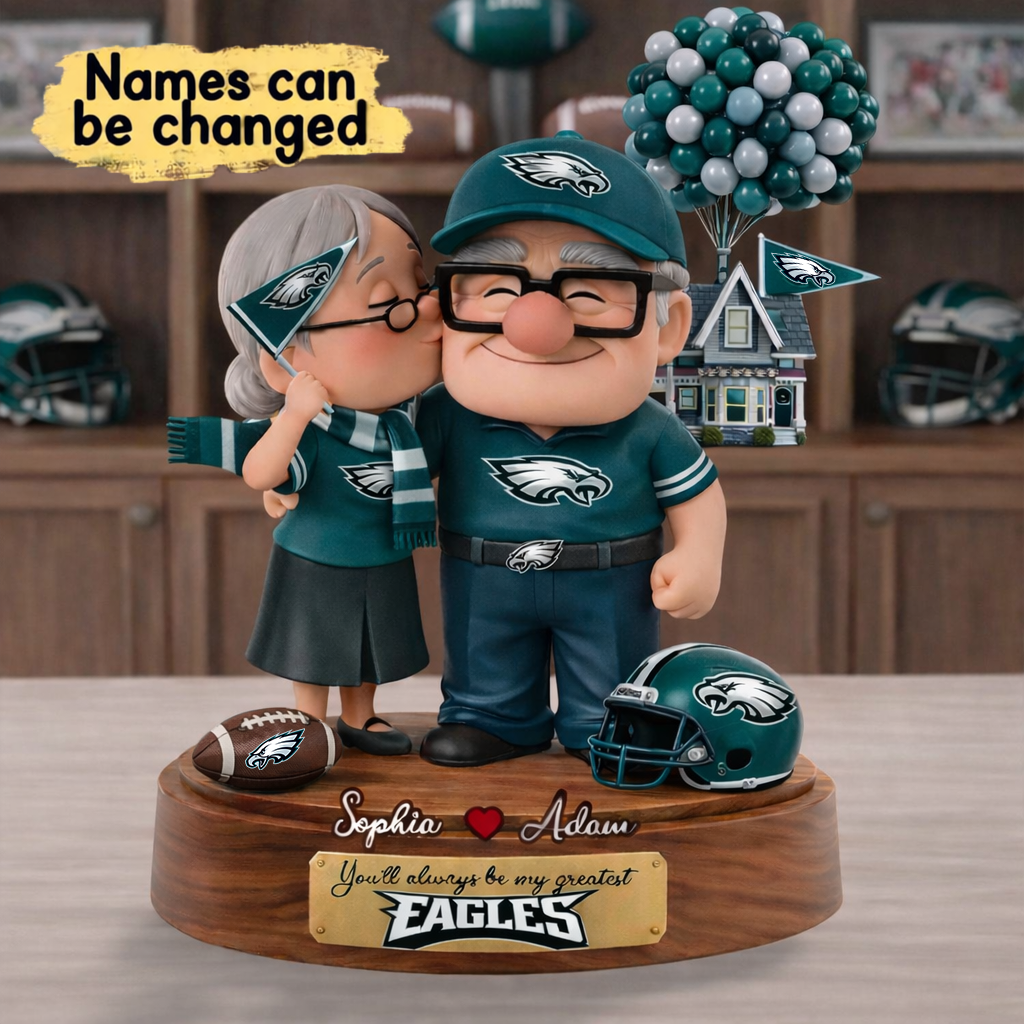 Premium NFL PE x Ups Personalized Couple Name Acrylic Plaque V1 NMD CTKT (2)