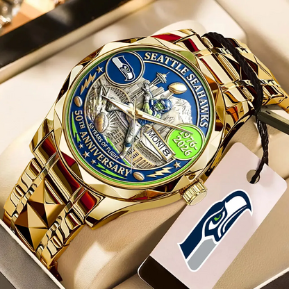 Premium NFL SEA 2025 NFC West Champions Watch V1 NMD 070125 TTV