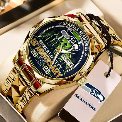 Premium NFL SEA 2025 NFC West Champions Watch V2 NMD 070125 TTV