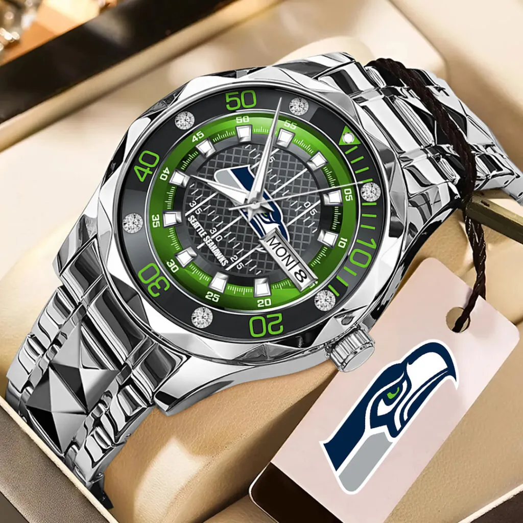 Premium NFL SEA 2025 NFC West Champions Watch V8 NMD 070125 TTV