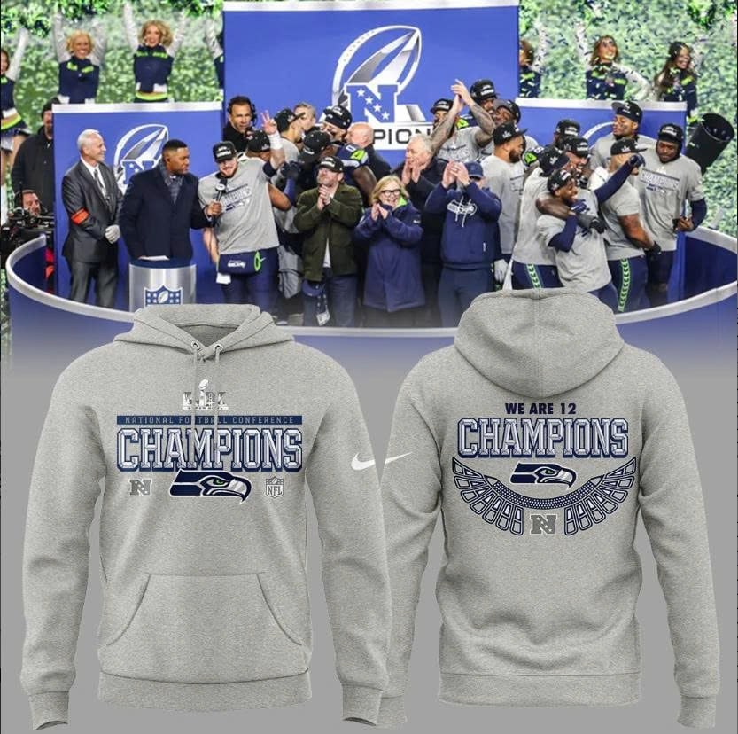 Premium NFL SEA Champions Hoodie V3 NMD TTV
