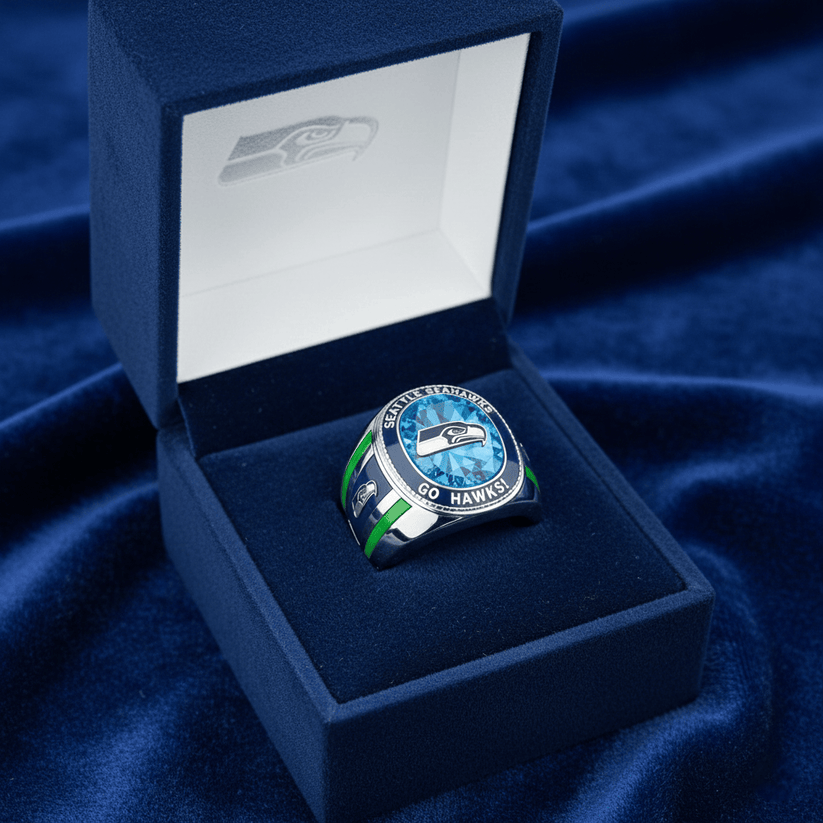Premium NFL SEA Legacy Crystal Ring V2 NMD TTV