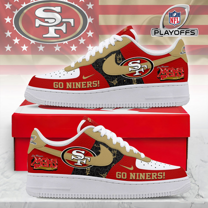 Premium NFL SF Playoffs 2025-26 AF1 Sneaker V1 NMD TTV