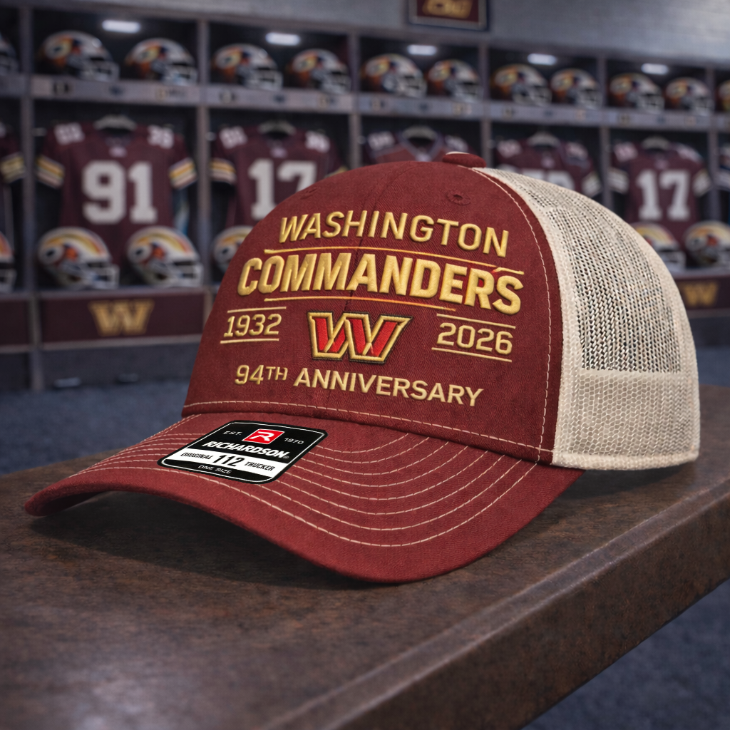 Premium NFL WAS Anniversary Trucker Hats V2 NMD 260226 TTV