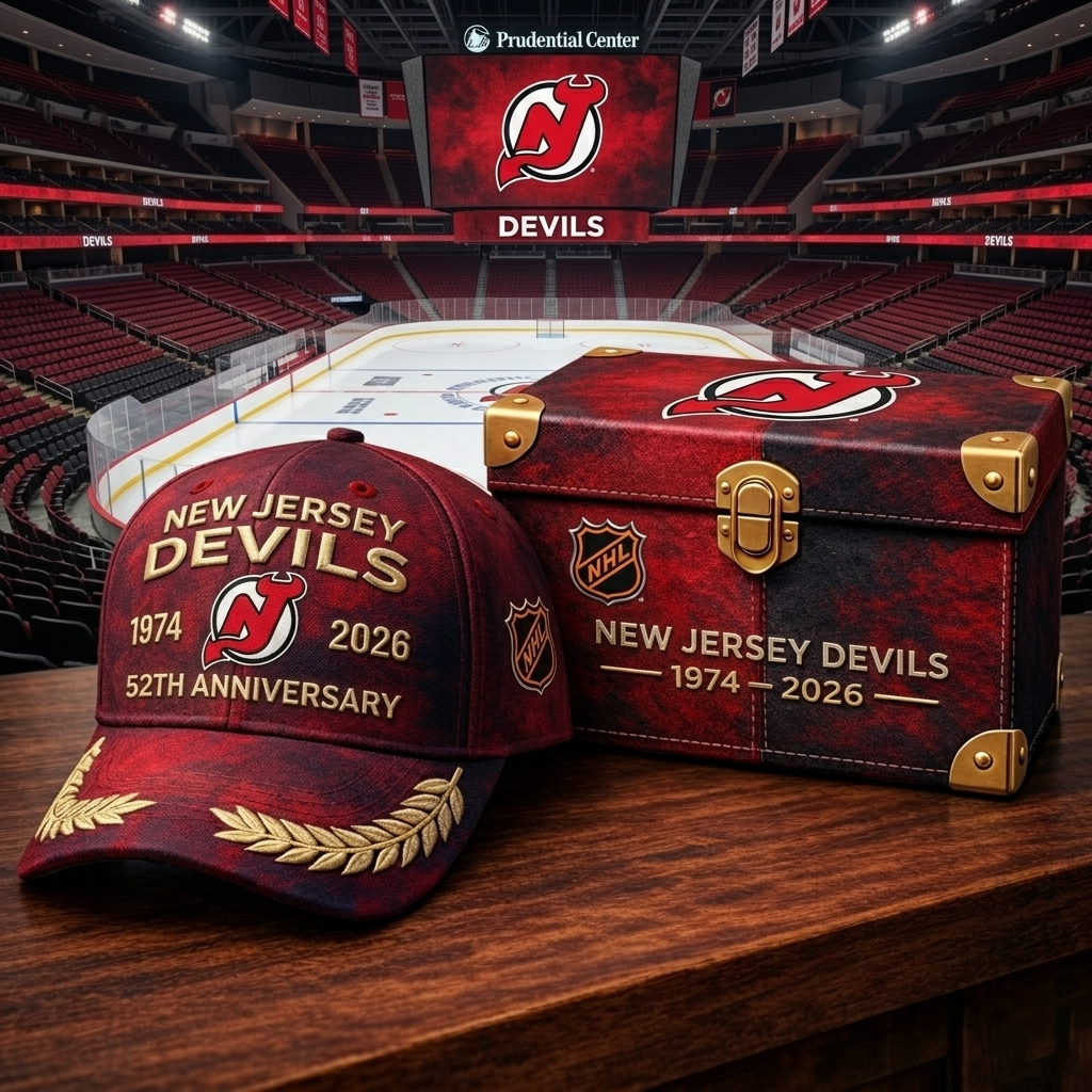 Premium NHL NJD Anniversary Heritage Cap V15 NMD CTKT