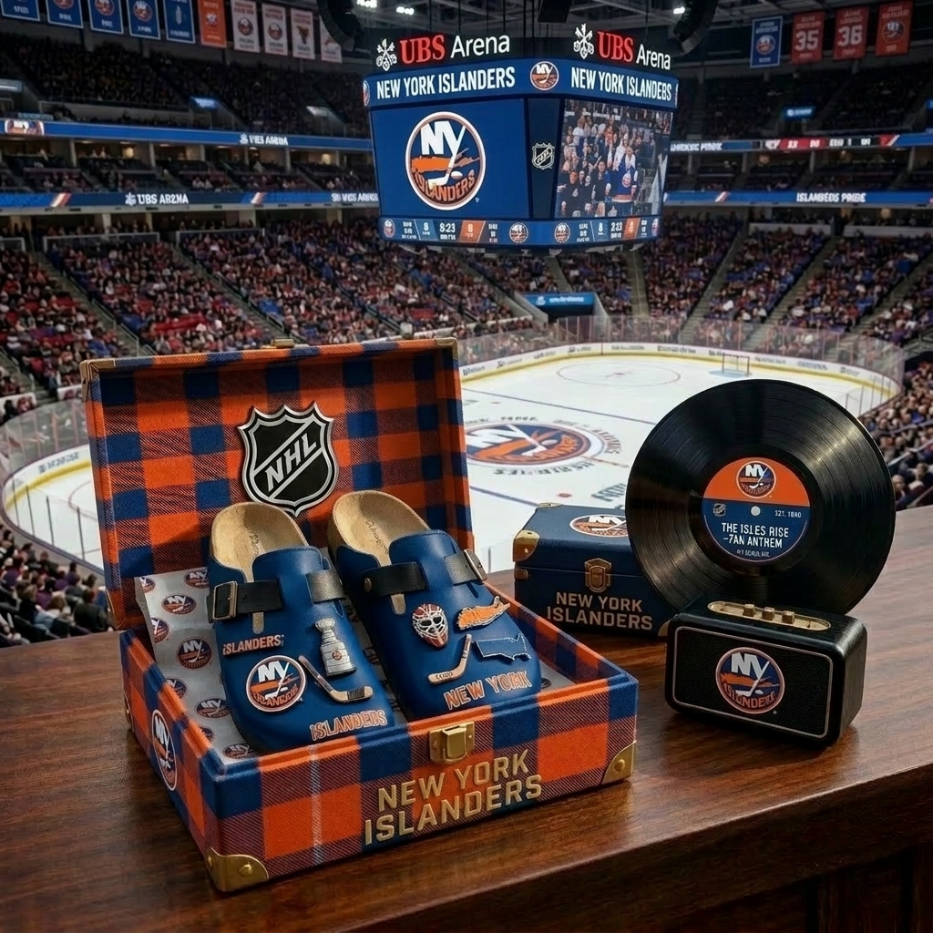 Premium NHL NYI Heritage Boston Clogs V1 NMD CTKT