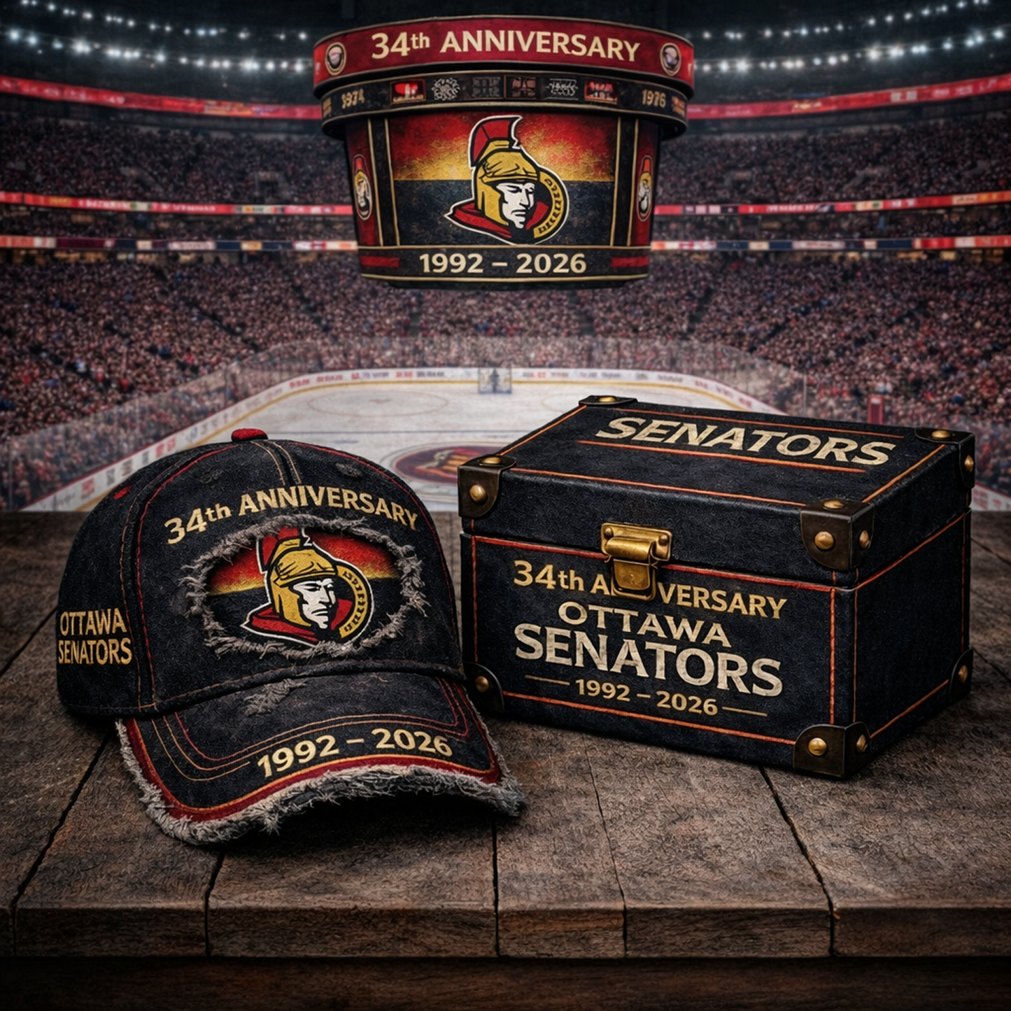 Premium NHL OS  Anniversary Vintage Hat V4 NMD NHT