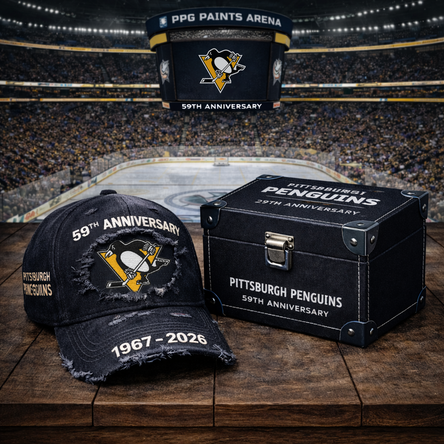 Premium NHL PP  Anniversary Vintage Hat V4 NMD NHT