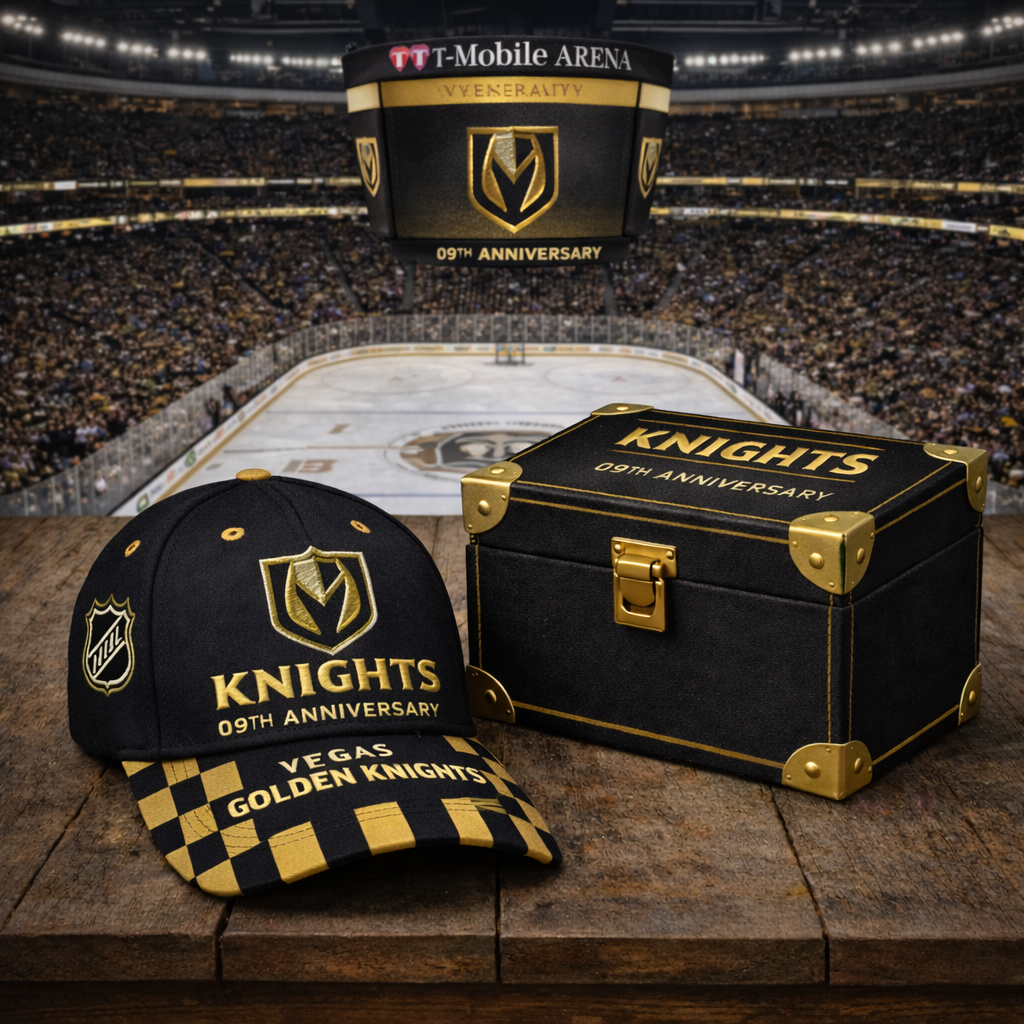 Premium NHL VGK Anniversary Hat V3 NMD CTKT