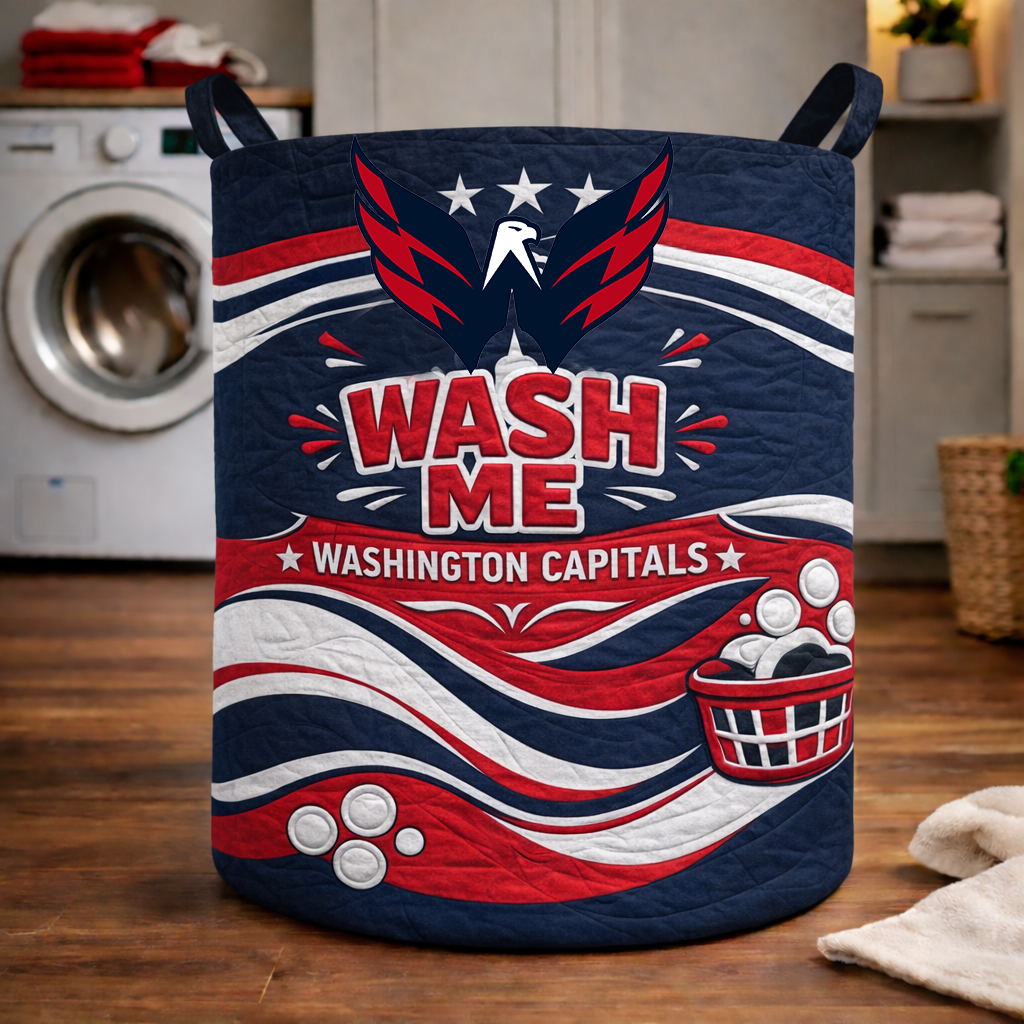Premium NHL WC Quilted Laundry Basket V1 NMD CTKT