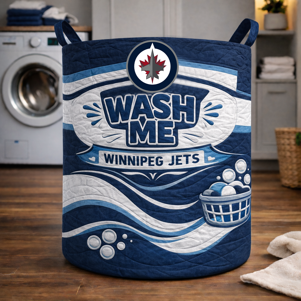 Premium NHL WJ Quilted Laundry Basket V1 NMD CTKT