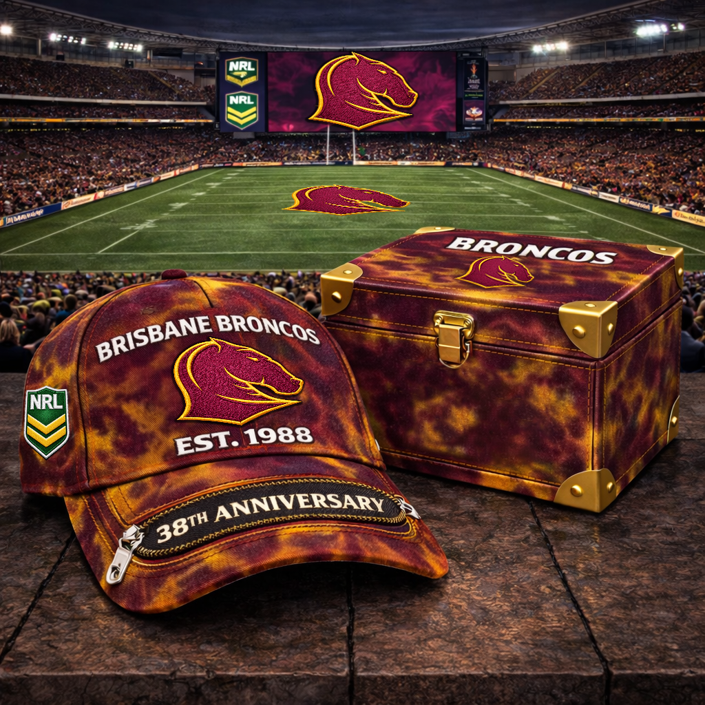Premium NRL BB Anniversary Tie-Dye Heritage Zipper Cap V9 NMD TTV
