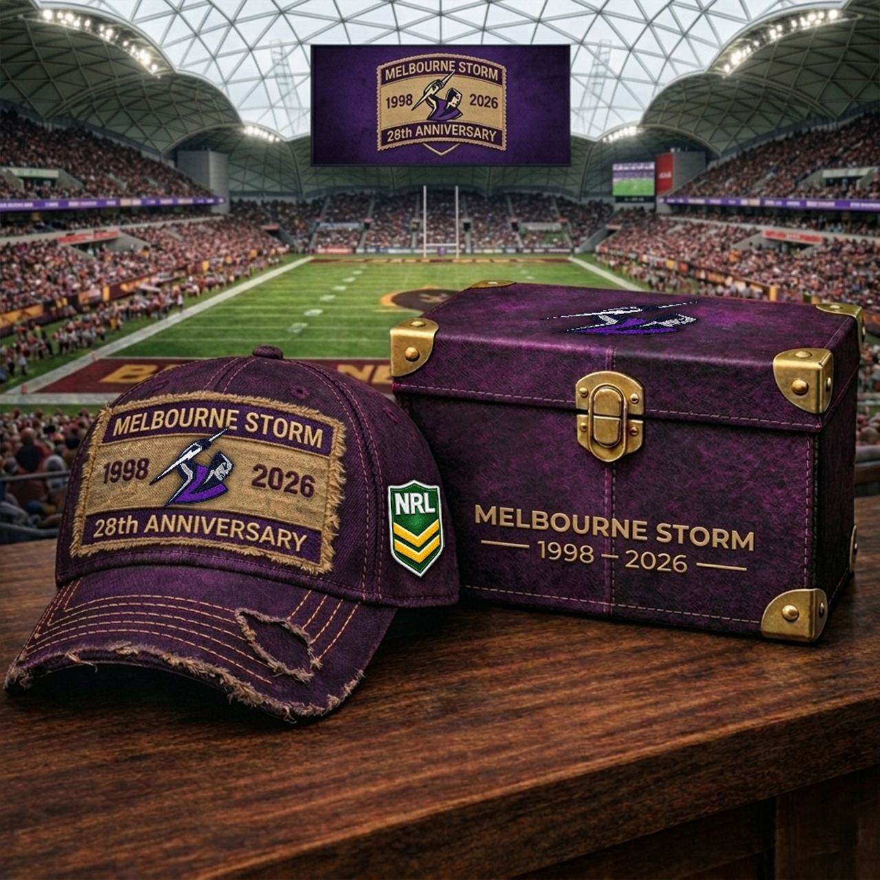 Premium NRL MS Legacy Distressed Edition Cap V19 NMD 020426 TTV