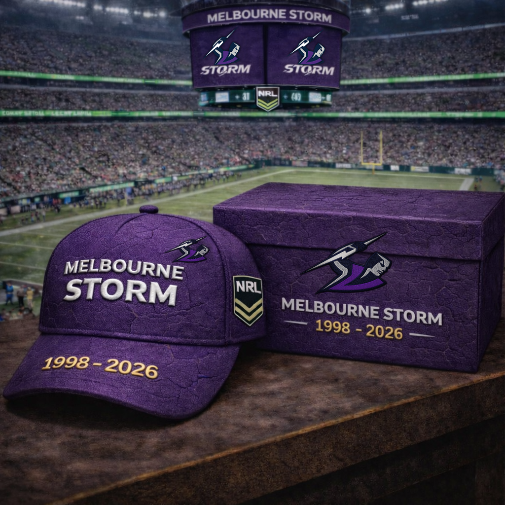 Premium NRL MS Vintage Crackle Anniversary Hat V6 NMD TTV
