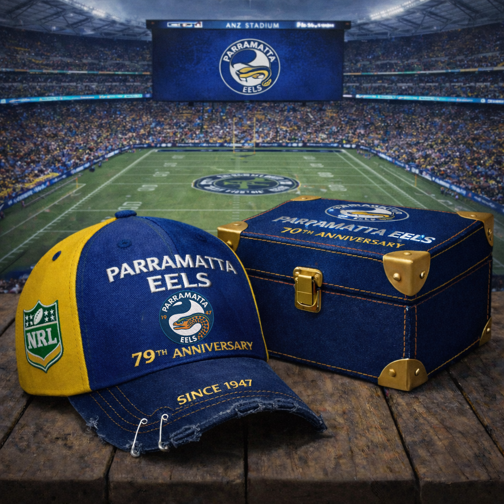 Premium NRL PE Anniversary Vintage Crackle Hat V7 NMD CTKT