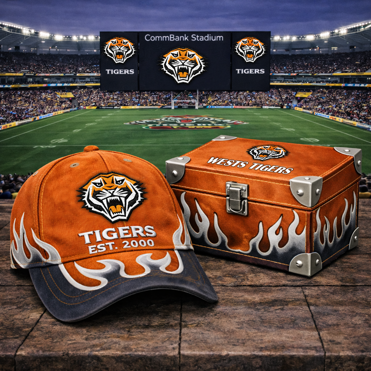 Premium NRL WT Flame Heritage Vintage Cap V13 NMD  TTV
