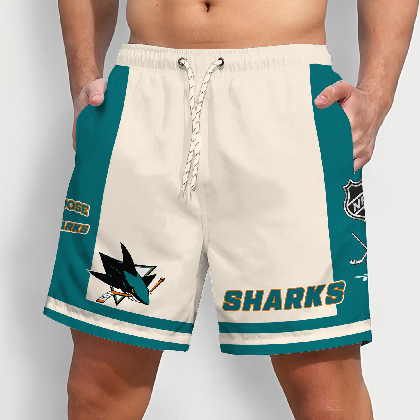 SJS x NHL CLASSIC MEN'S 2.0 SHORT DATND TANTD 260326