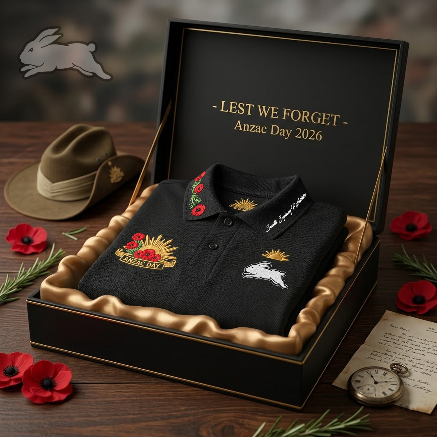SOU X NRL Honor & Memory Polo Gift Set 3103 NAK NHT
