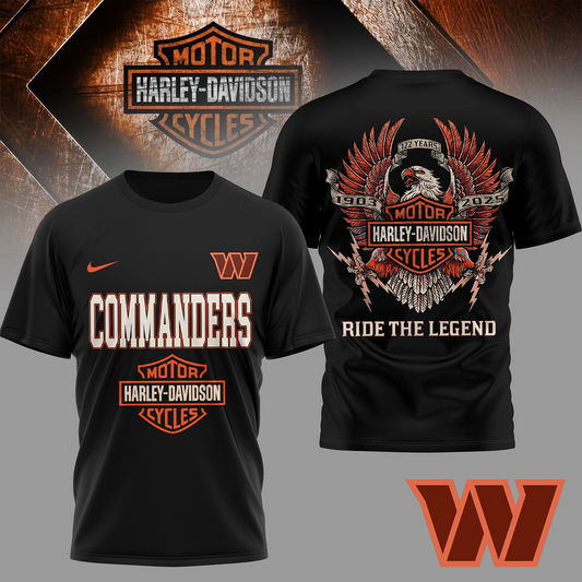 WAS Premium NFL 122 Year Harley Davidson 3D Shirt 2603 DatND DVT